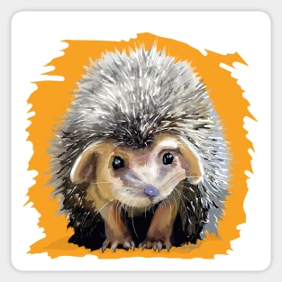 Milligan the hedgehog Sticker